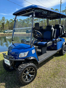 royal blue 30a golf cart rental