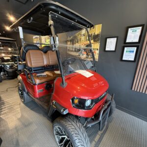 2026 Solana EV 4 Passenger 2+2 LSV Red